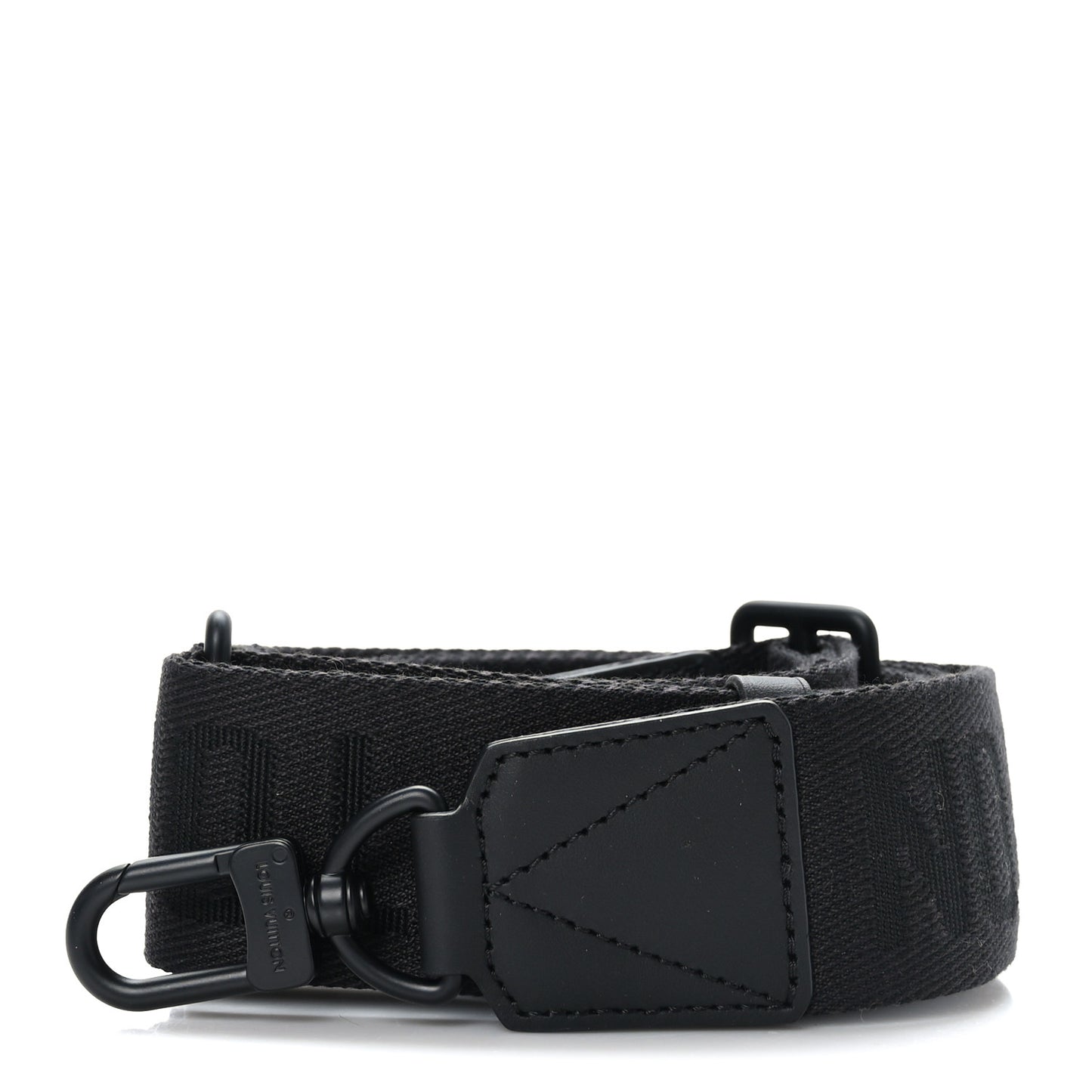 Monogram Trio Messenger Shoulder Strap Black