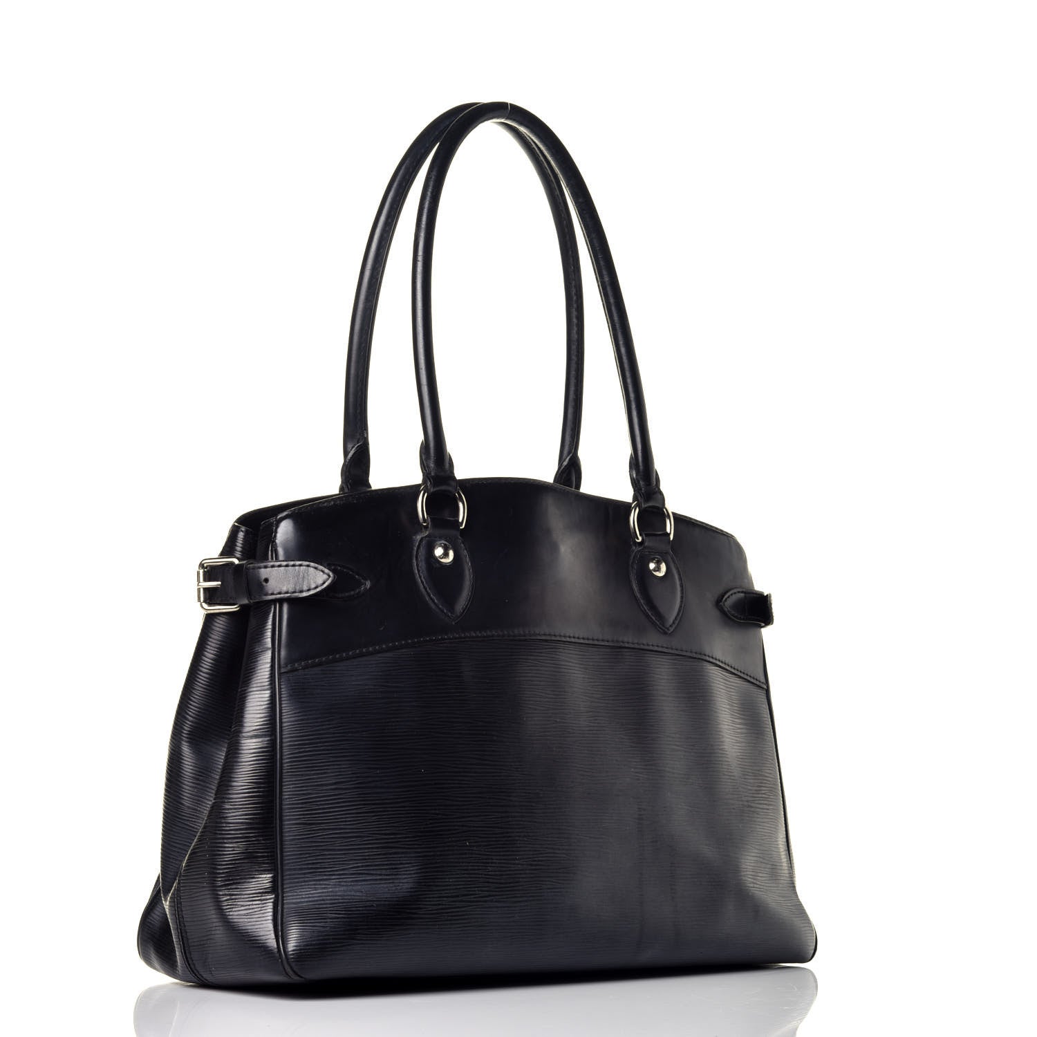 Louis Vuitton Epi Passy GM Black 4 of 15