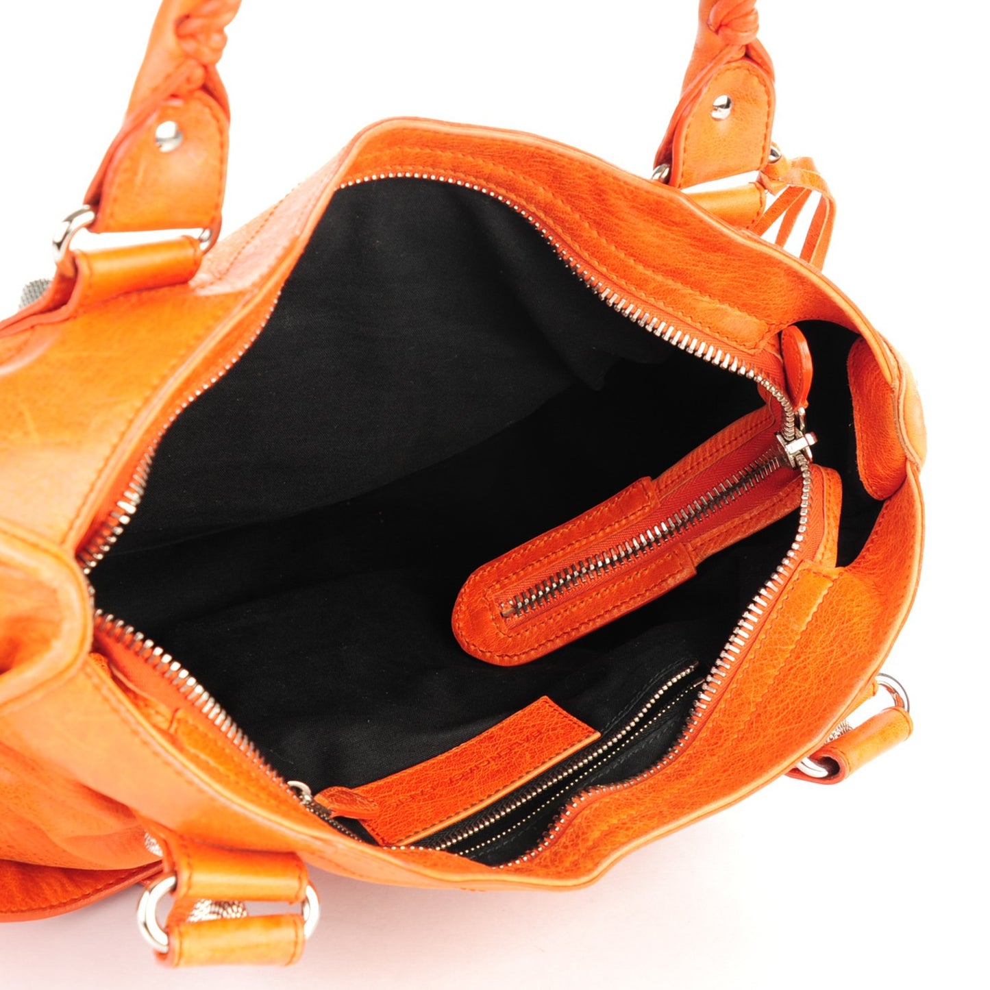 Agneau Giant 21 Silver Hardware City Mandarine