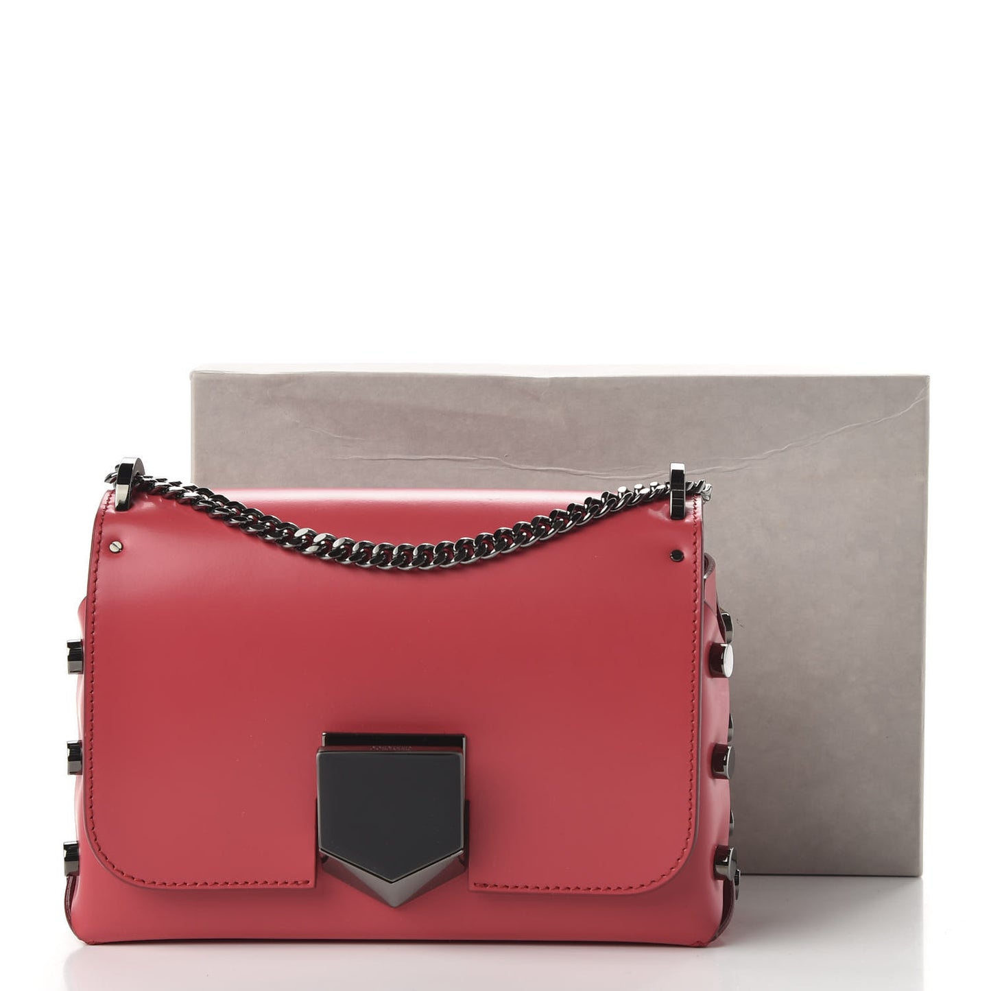 Spazzolato Lockett Petite Shoulder Bag Dahlia