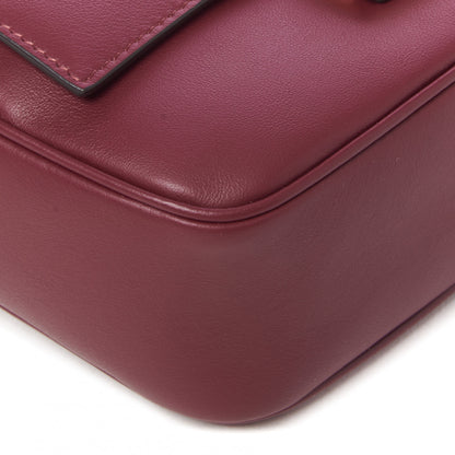 Fendi Vitello Grace Matte Mini Fendi Cam Barolo 7 of 9