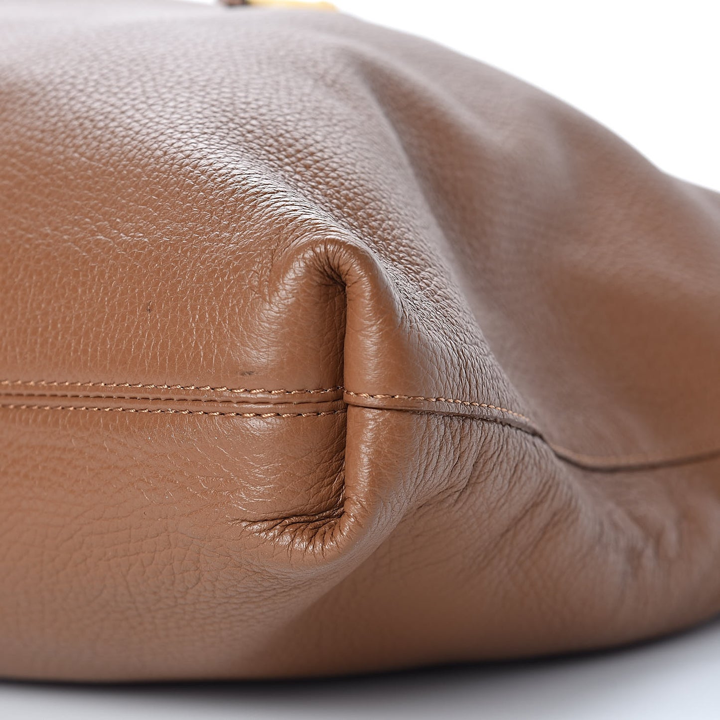 Prorsum Pebbled Calfskin Medium Studley Tote Camel Nude