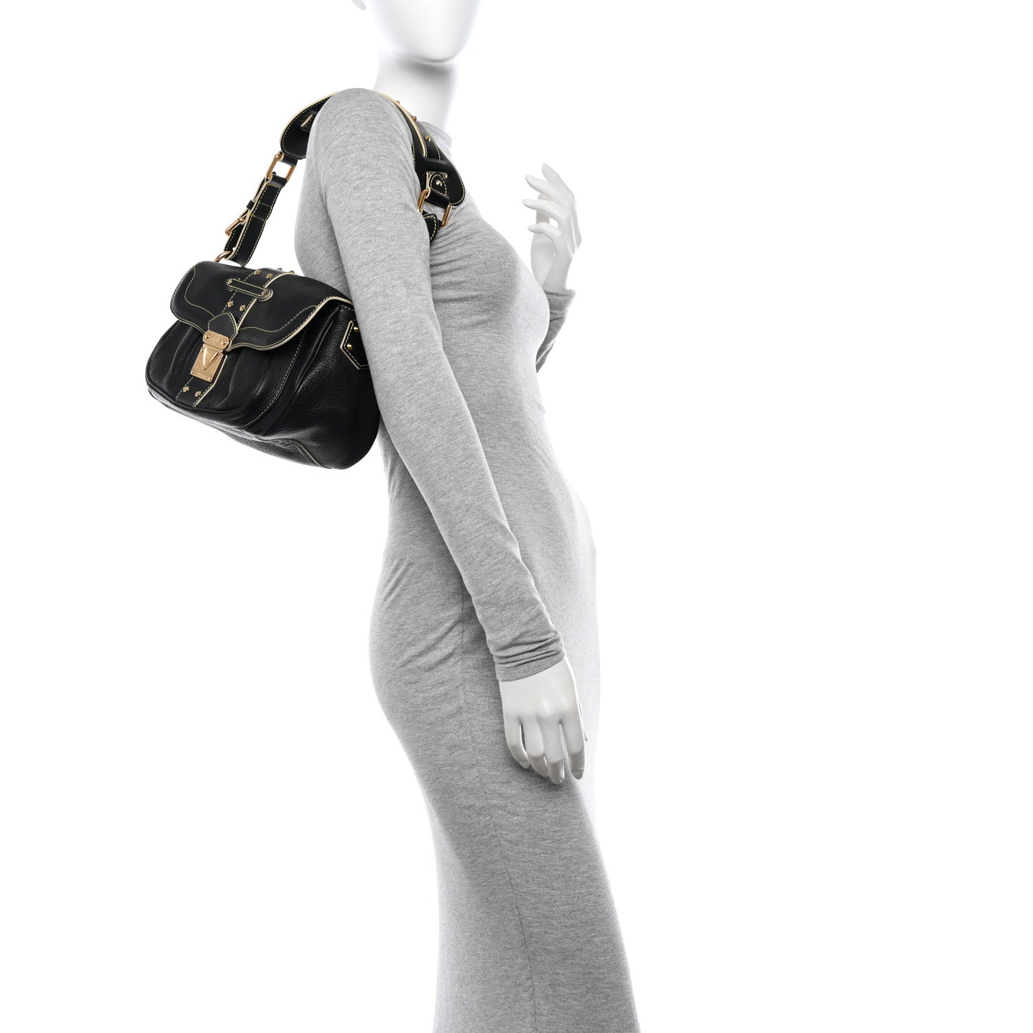 Louis Vuitton Suhali Le Confident Black 2 of 11