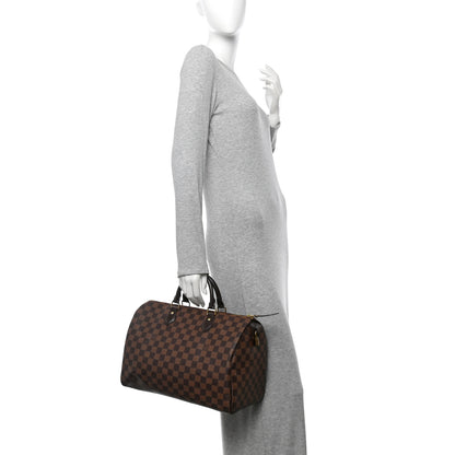Louis Vuitton Damier Ebene Speedy 35 2 of 10