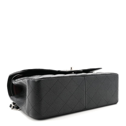 Chanel Caviar Quilted Jumbo Double Flap Black 4 of 10