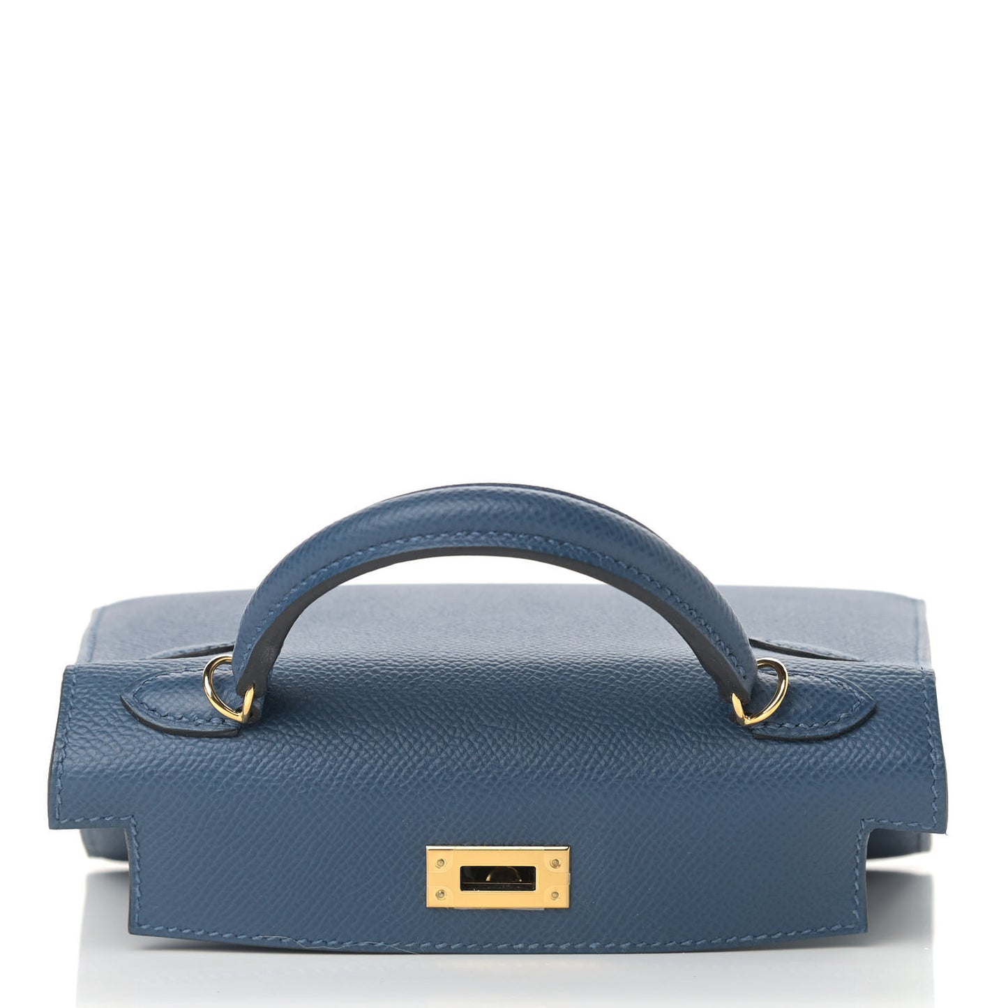 Epsom Mini Kelly Sellier 20 Deep Blue