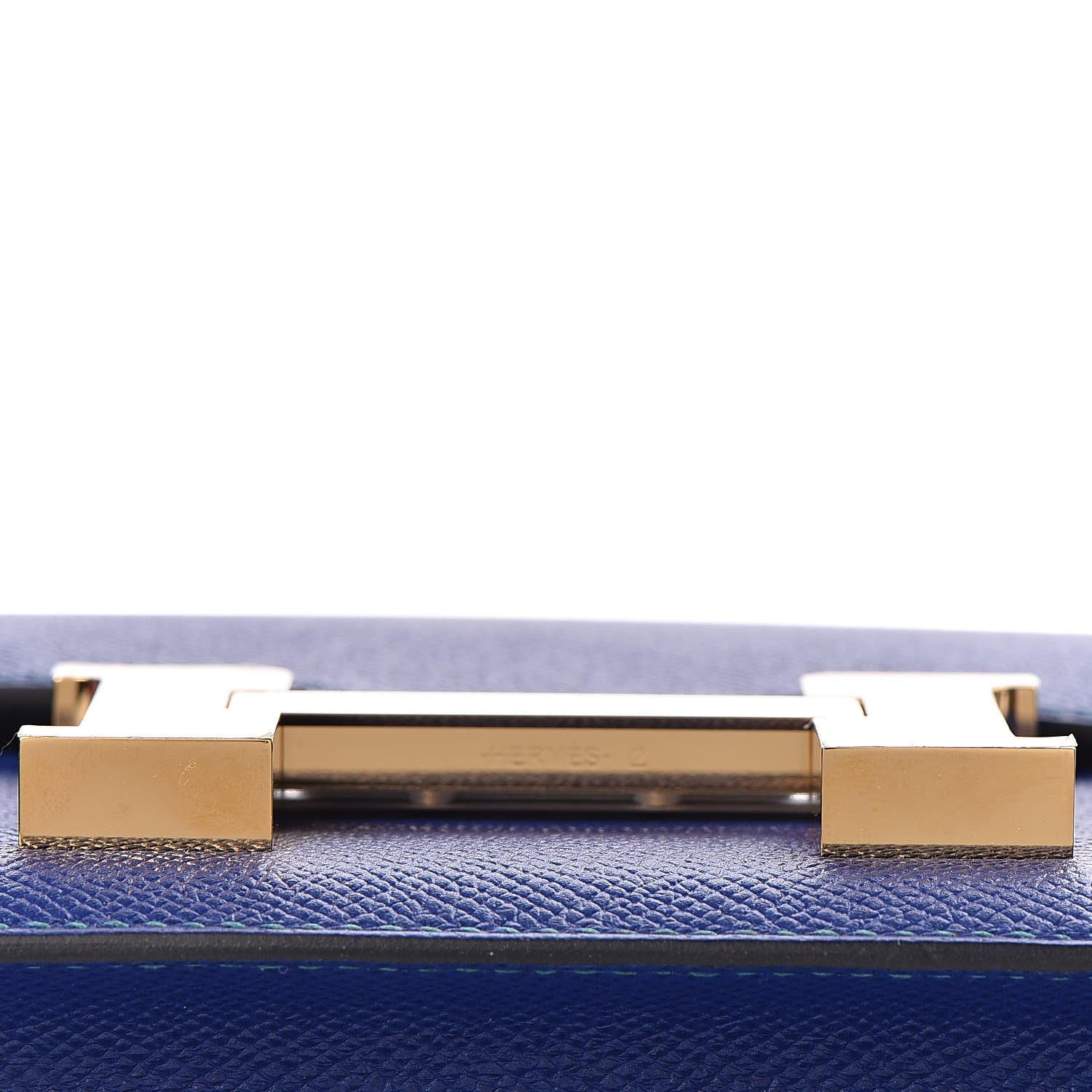 Hermes Epsom Horseshoe Constance 24 Bleu Electric Bleu Paon 12 of 25