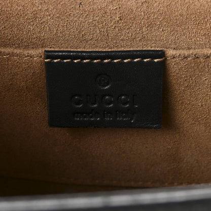 Gucci Calfskin Small Padlock Shoulder Bag Black 6 of 10