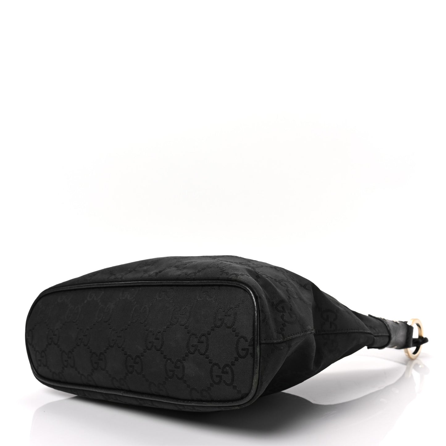 Nylon Monogram Small Hobo Black