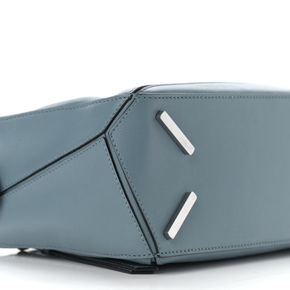 Loewe Calfskin Small Puzzle Bag Stone Blue 8 of 9