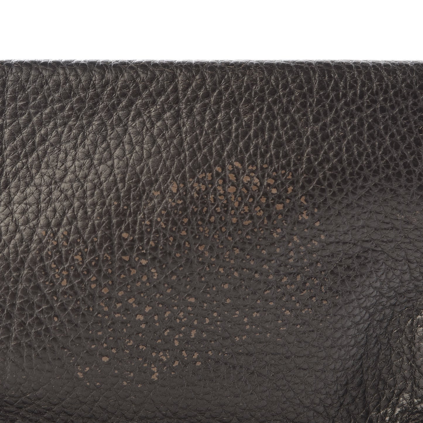 Grained Calfskin Darley Cosmetic Pouch Evergreen
