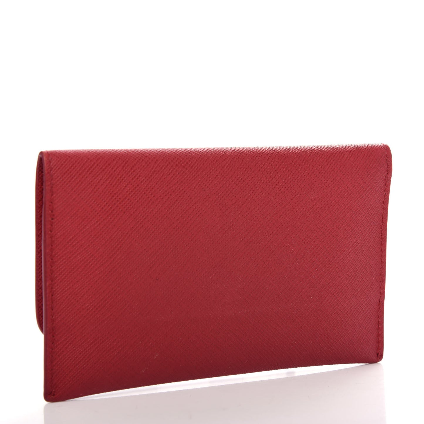 Saffiano Metal Flap Wallet Fuoco