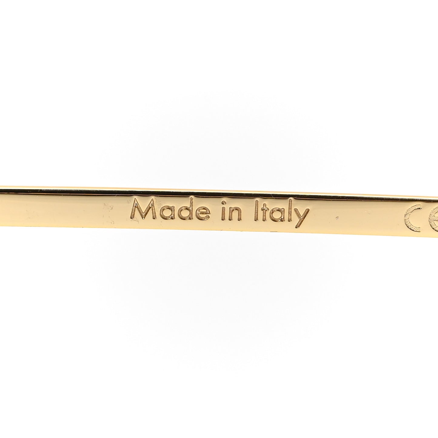 Metal The Party Aviator Anti Blue Light Sunglasses Z0997W Gold