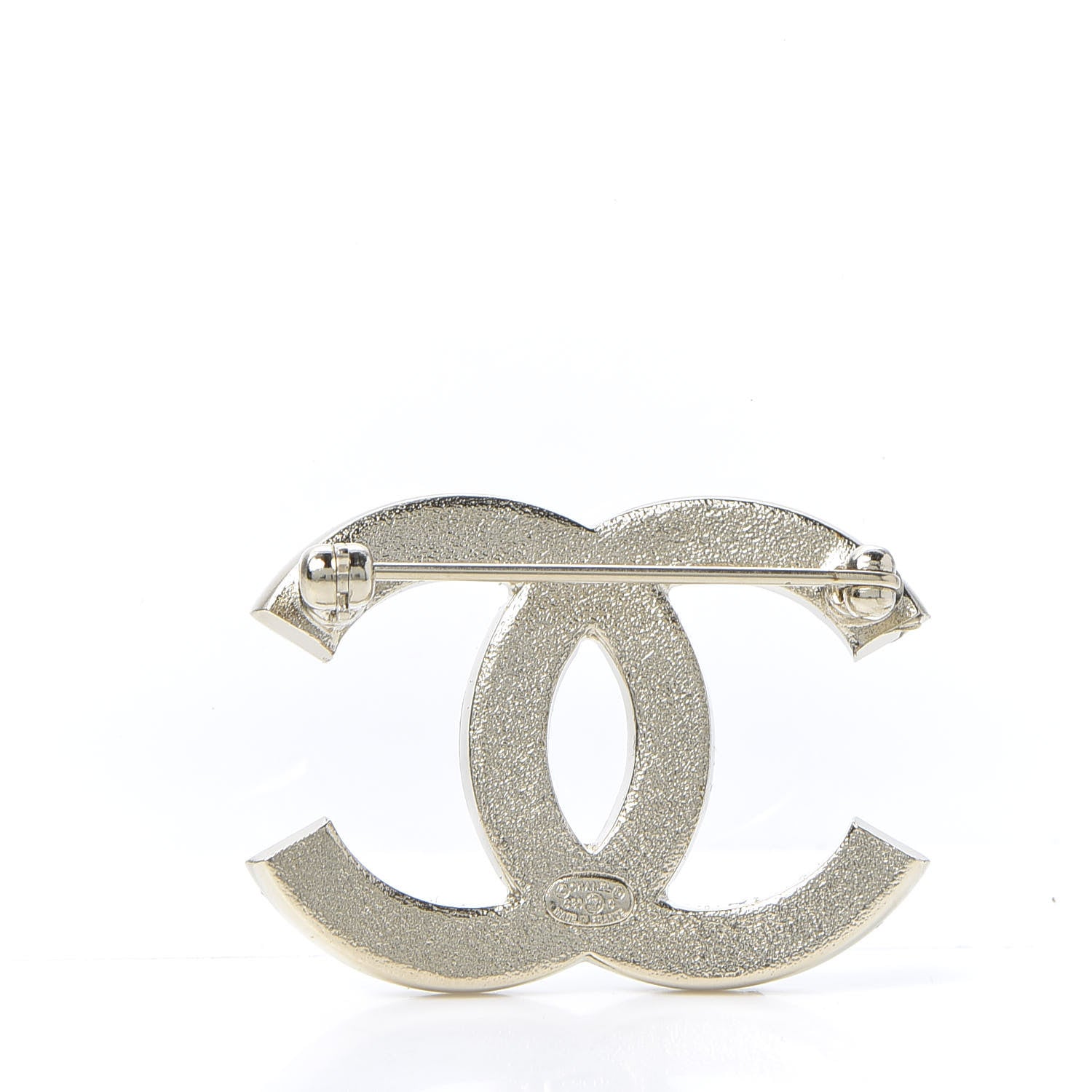 Chanel Crystal Palais Garnier CC Brooch Gold 2 of 4