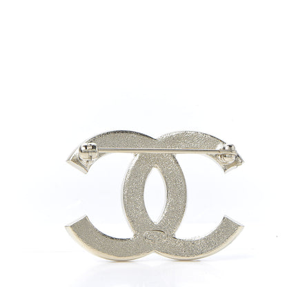 Chanel Crystal Palais Garnier CC Brooch Gold 2 of 4