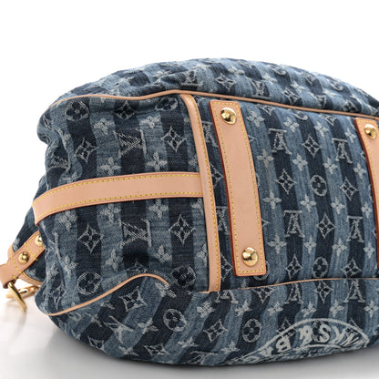 Louis Vuitton Denim Raye Cabas GM 9 of 14