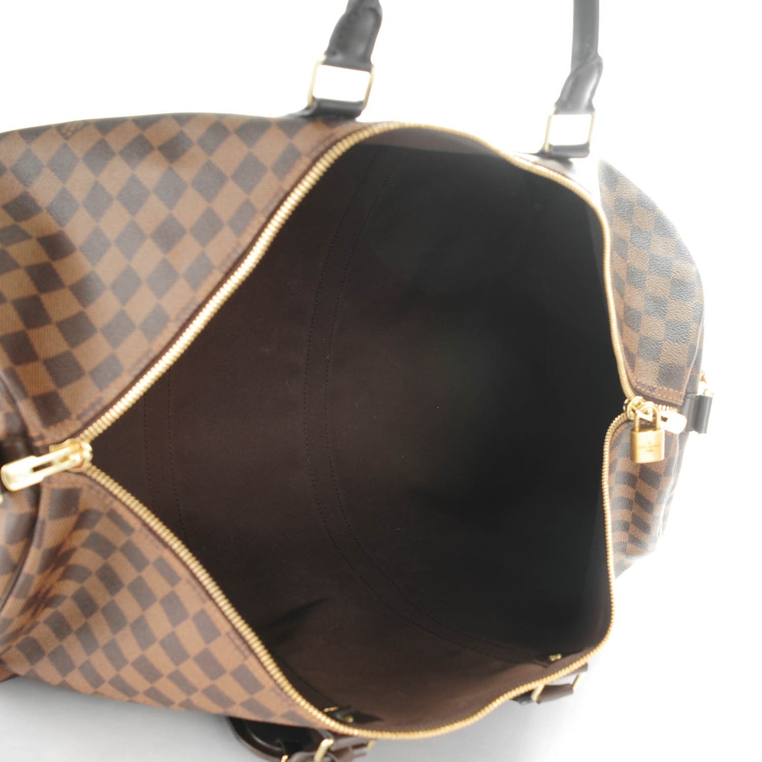 Louis Vuitton Damier Ebene Keepall Bandouliere 55 6 of 7