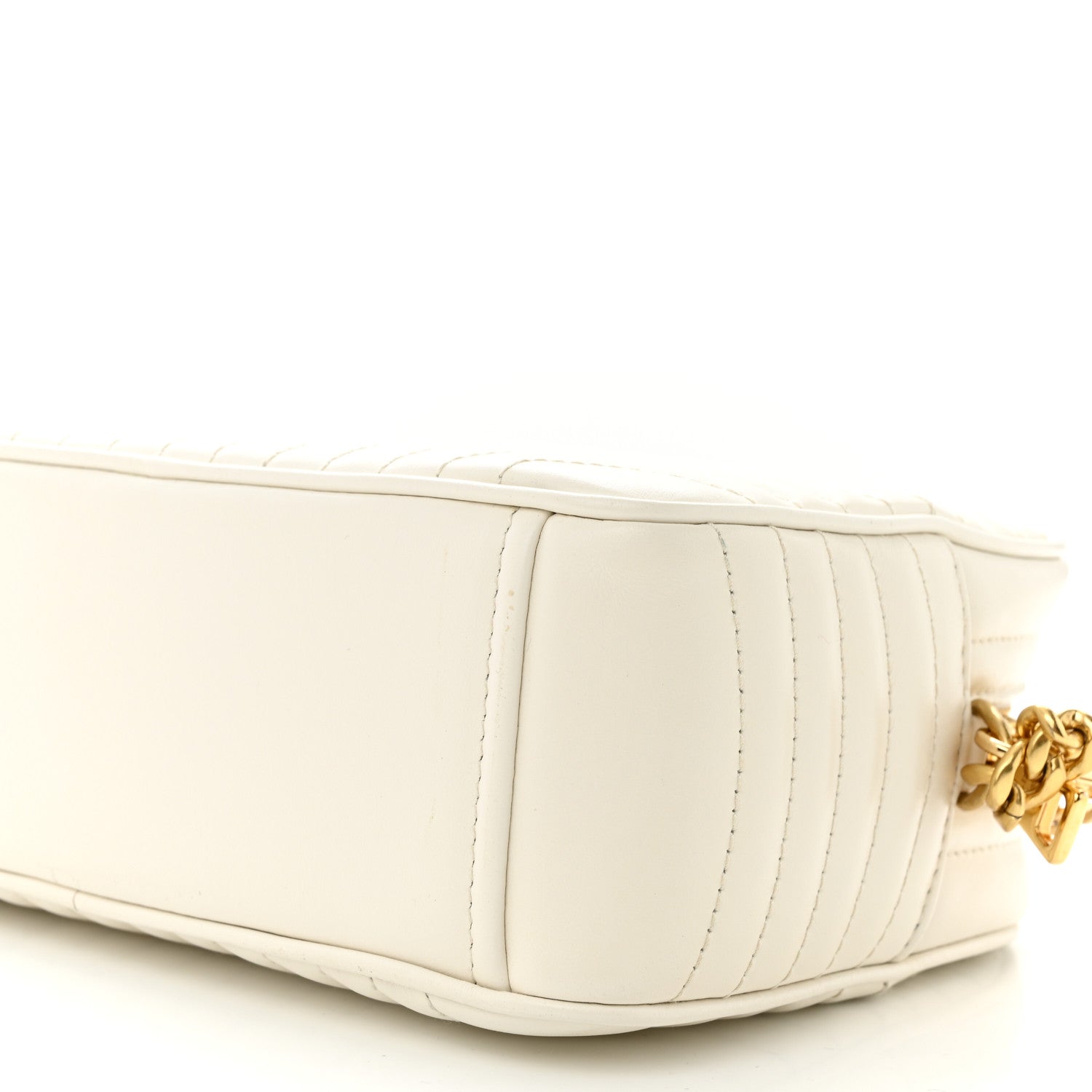 Prada Soft Calfskin Diagramme Crossbody Bag White 10 of 10
