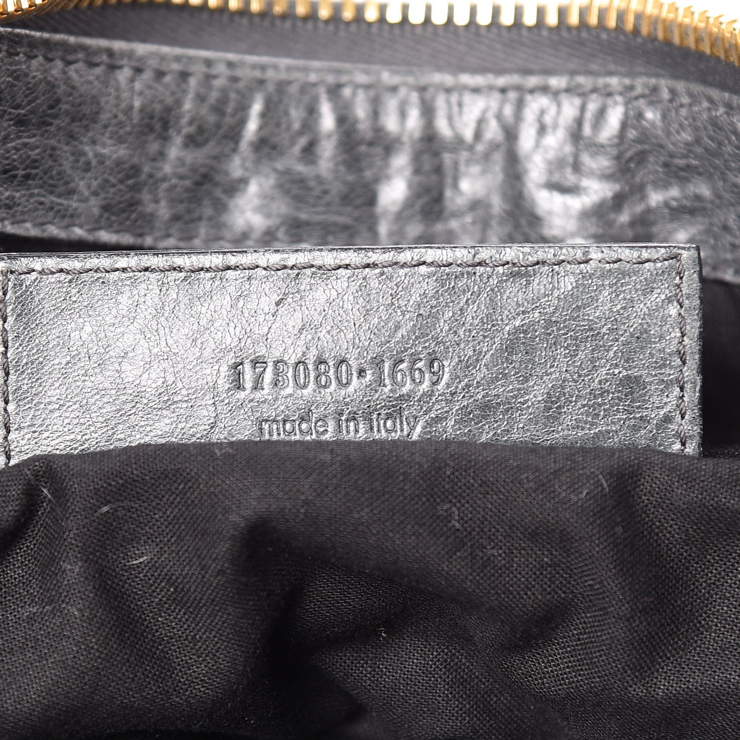 Agneau Giant 21 Gold Hardware Work Anthracite