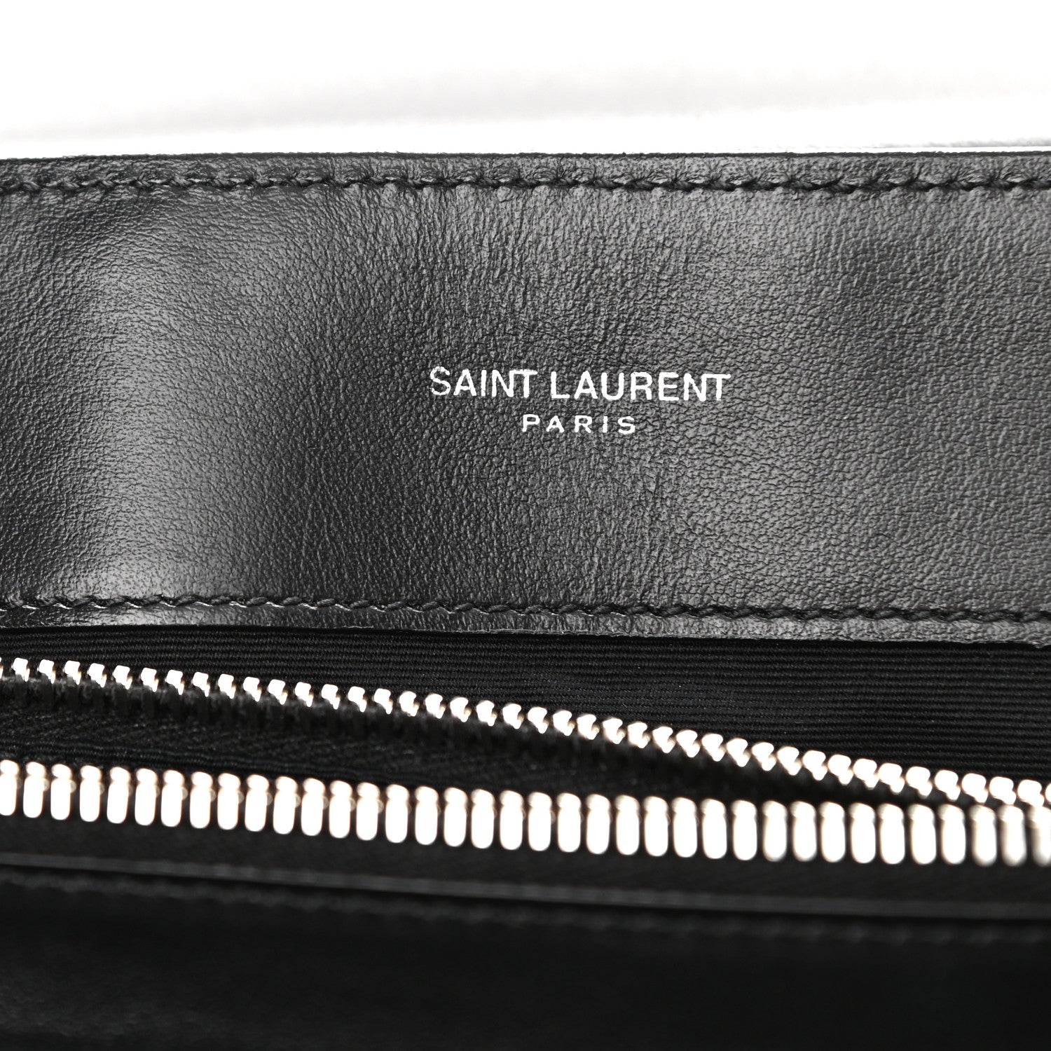 Saint Laurent Calfskin Y Quilted Monogram Large Loulou Chain Satchel Black 6 of 9