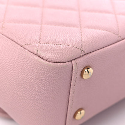Chanel Caviar Quilted Medium Business Affinity Flap Light Pink 10 of 18