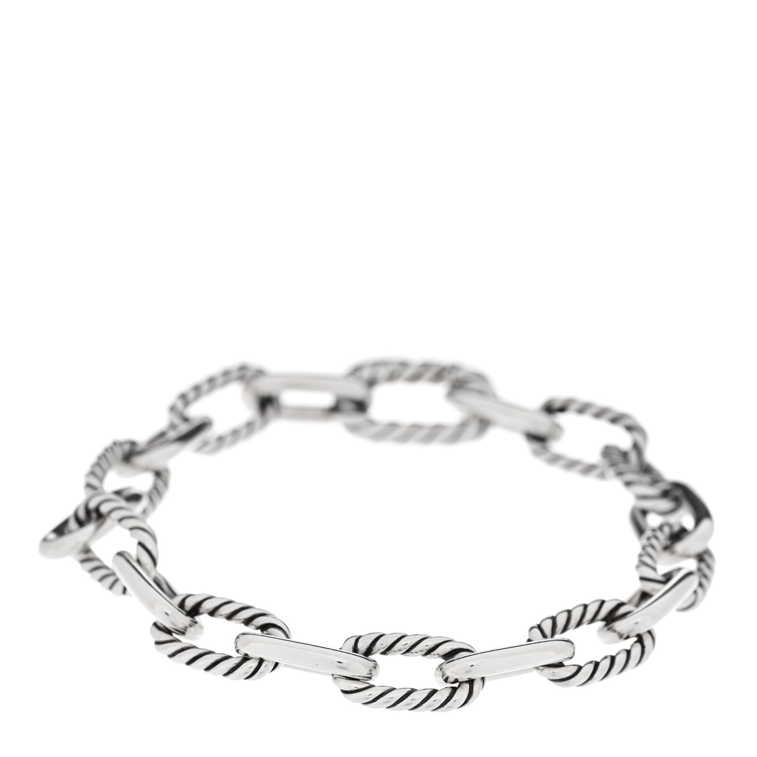 David Yurman Sterling Silver 8.5mm Madison Chain Bracelet 1 of 4