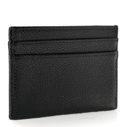 Chanel Caviar Timeless CC Card Holder Black 3 of 9