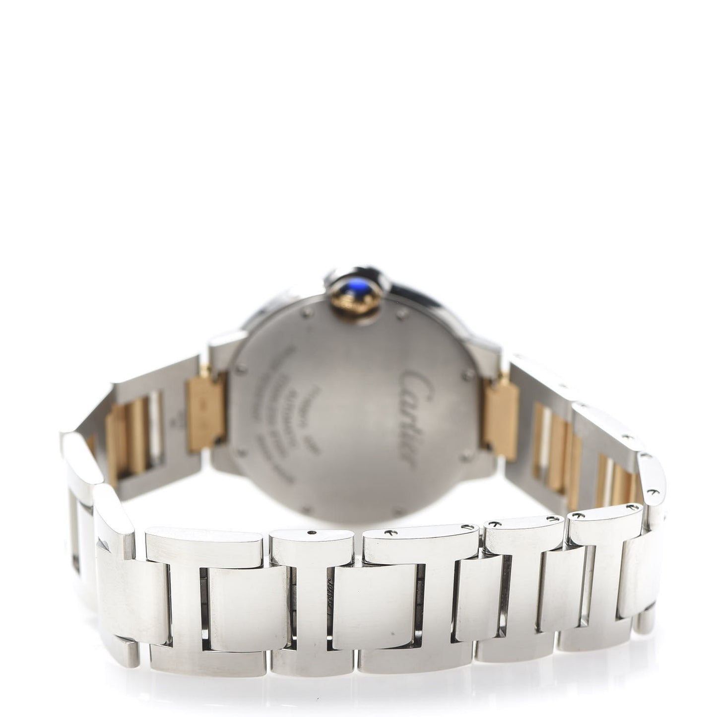 Stainless Steel 18K Yellow Gold 36mm Ballon Bleu De Automatic Watch