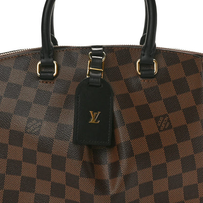 Louis Vuitton Damier Ebene Odeon Tote PM Black 7 of 9