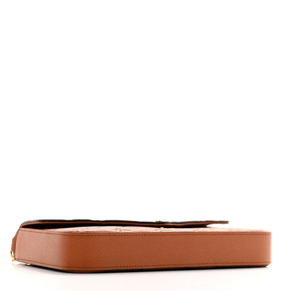 Louis Vuitton Empreinte Pochette Felicie Chain Wallet Cognac 5 of 13