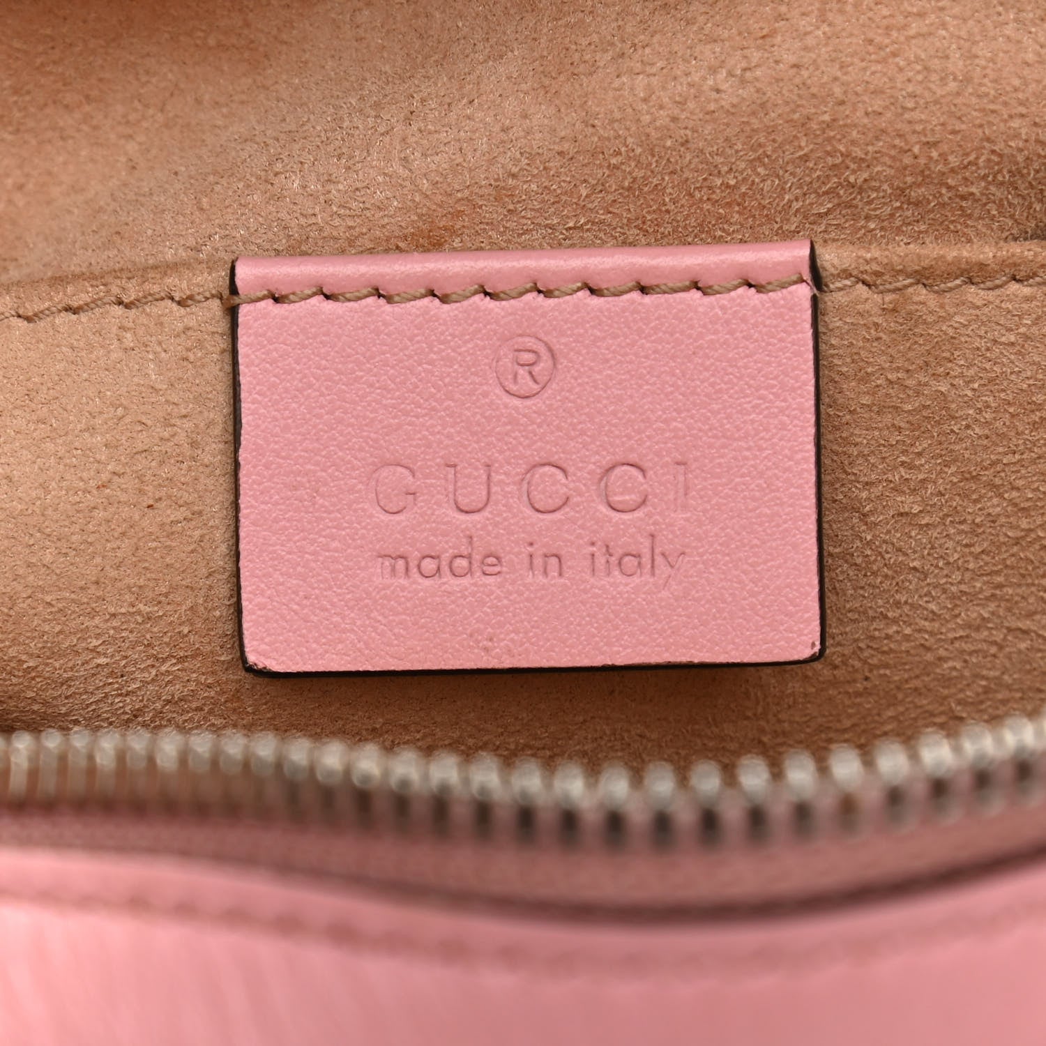 Gucci Calfskin Matelasse Small GG Marmont Chain Shoulder Bag Wild Rose 6 of 15