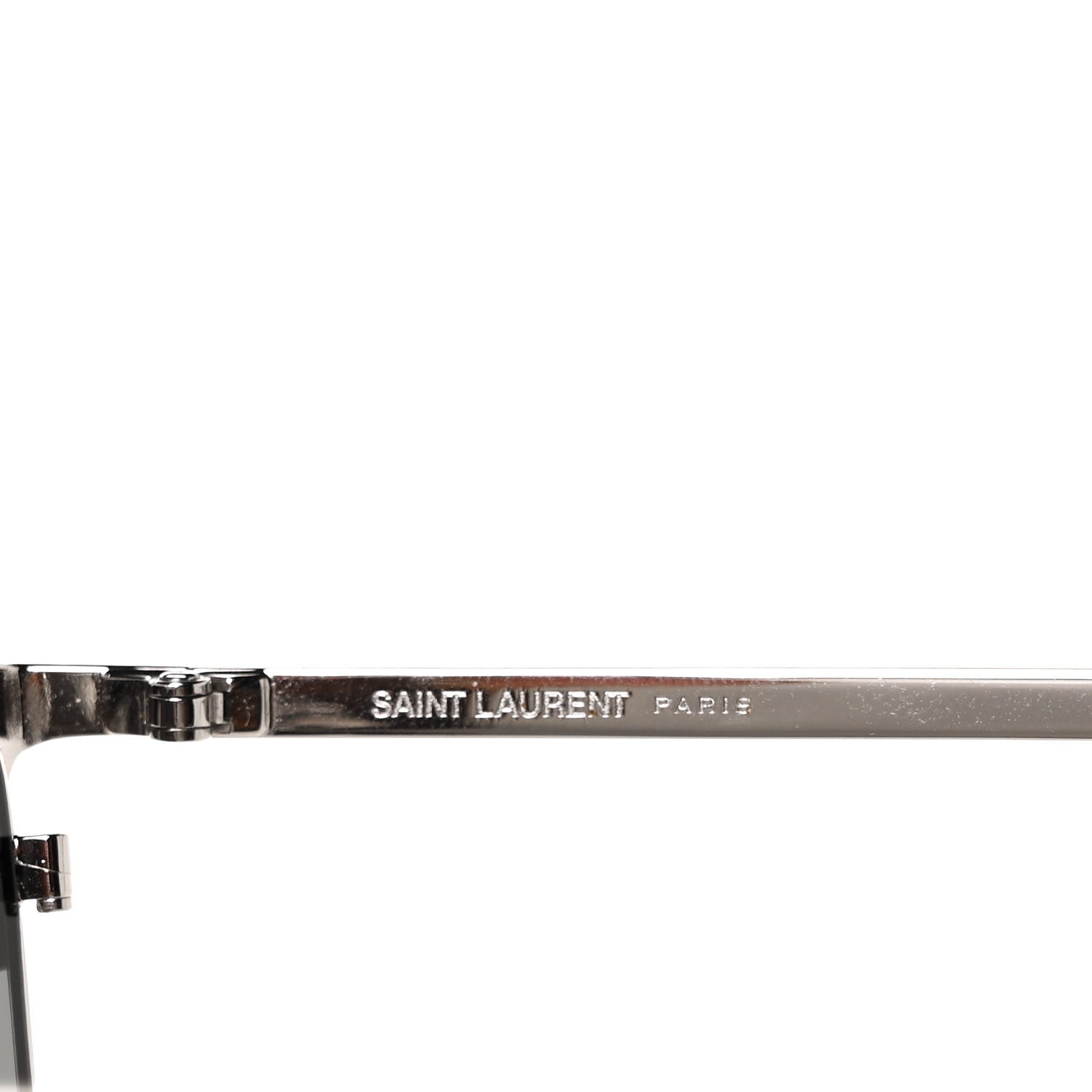Saint Laurent Square SL 280 Sunglasses Black Silver 5 of 7