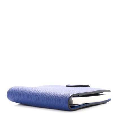 Hermes Togo Ulysse Neo Mini Agenda Cover Bleu Electrique 4 of 7