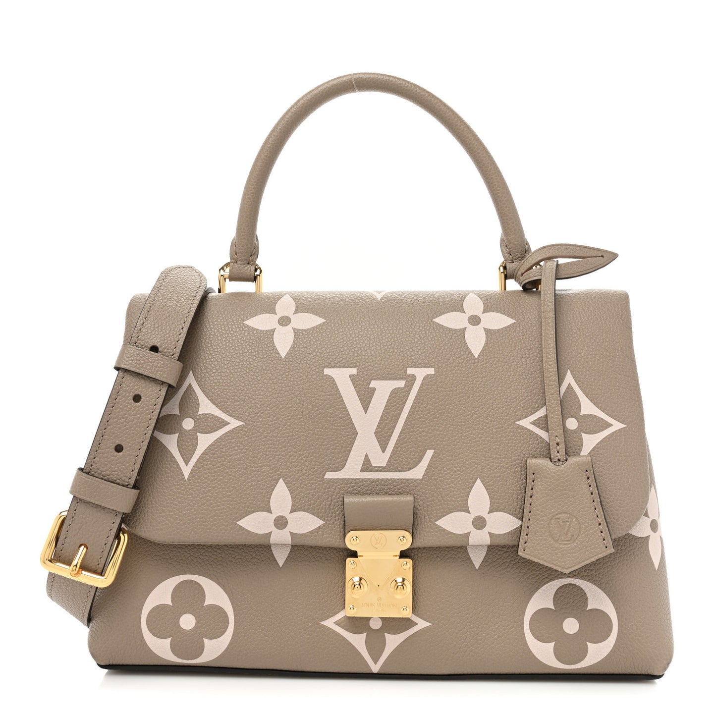 Empreinte Monogram Giant Madeleine MM Dove Grey Beige