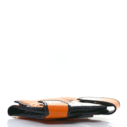 Louis Vuitton Epi Calfskin Grace Catogram Cat Card Holder Orange 3 of 5
