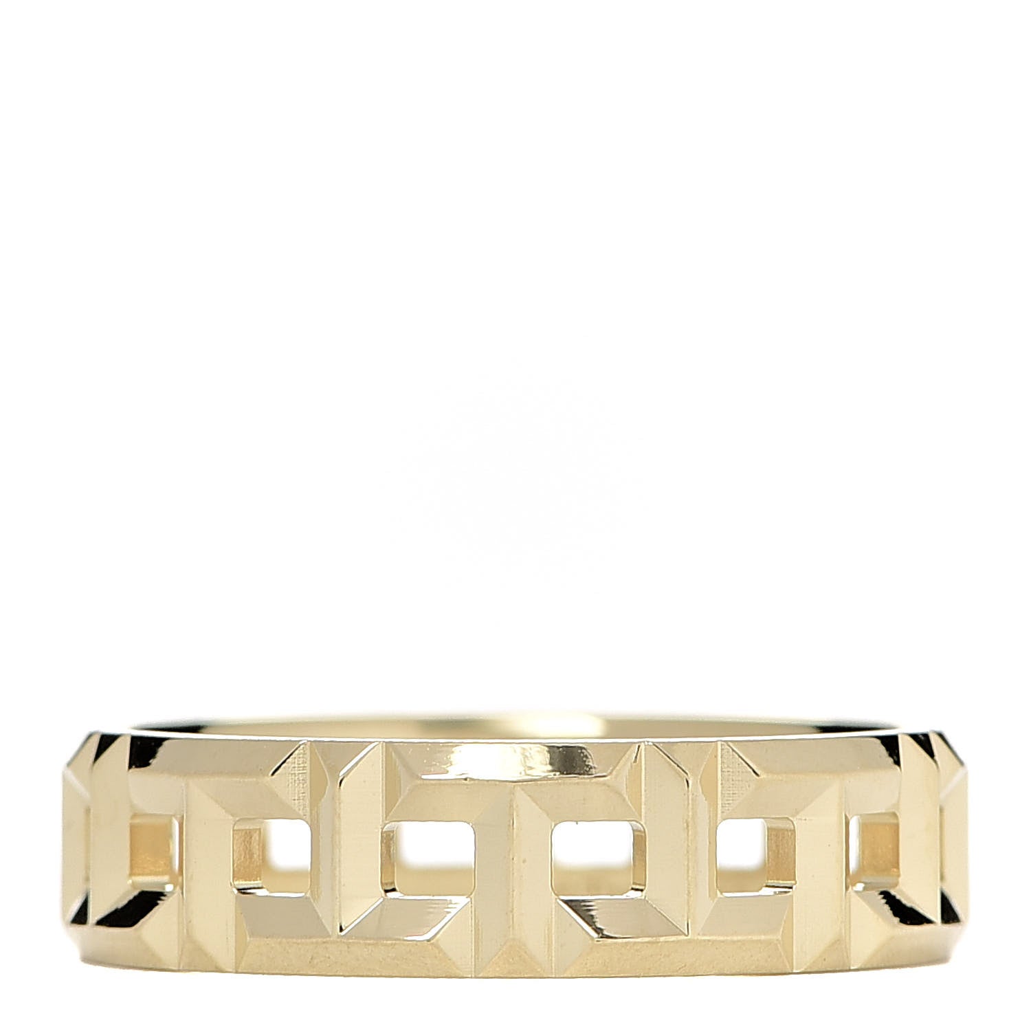Tiffany 18K Yellow Gold T True Wide Ring 57 8 3 of 4