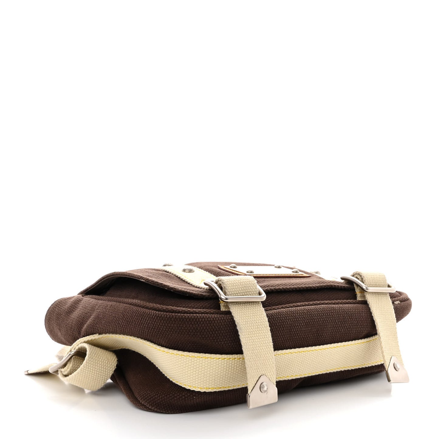 Toile Antigua Besace LV Cup Messenger PM Brown