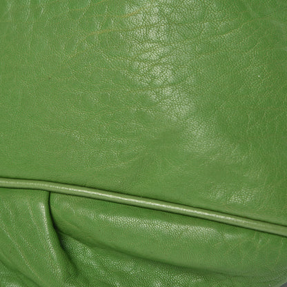 Fendi Crinkled Lambskin Mia Shoulder Flap Verde Pisello 10 of 11