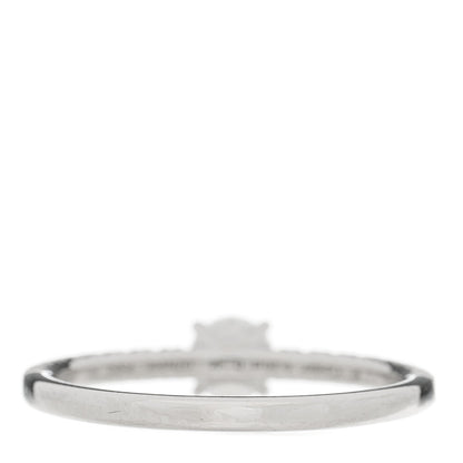 Cartier Platinum Diamond .20ct Etincelle De Cartier Solitaire Engagement Ring 46 3.75 4 of 4