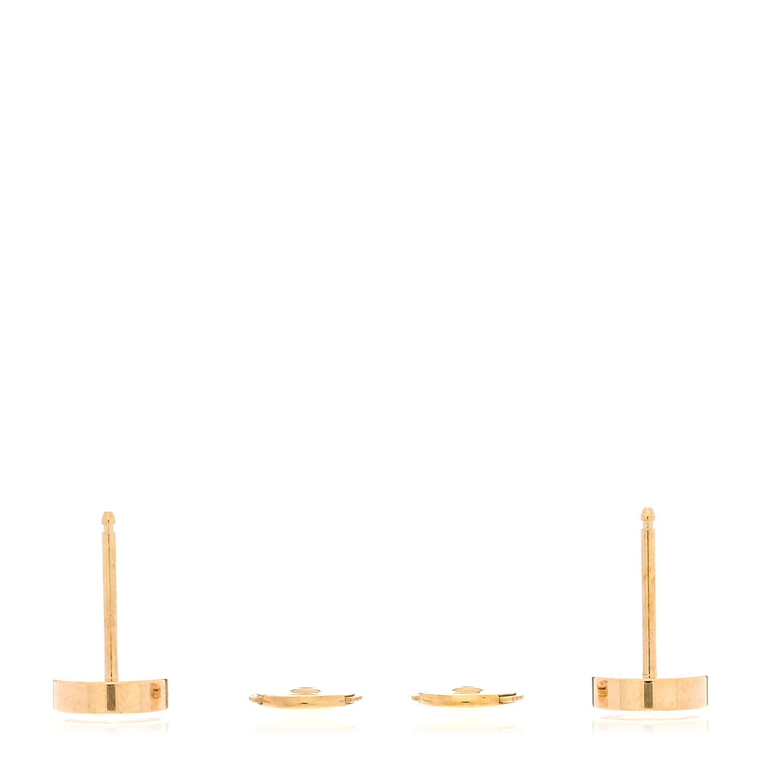Cartier 18K Yellow Gold LOVE Earrings 3 of 5