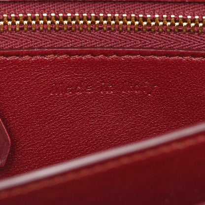 Celine Box Calfskin Small Classic Box Flap Bag Burgundy 7 of 14