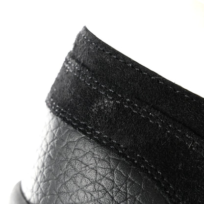 Chanel Mesh Suede Grained Calfskin Womens CC Sneakers 38 Black White 10 of 11