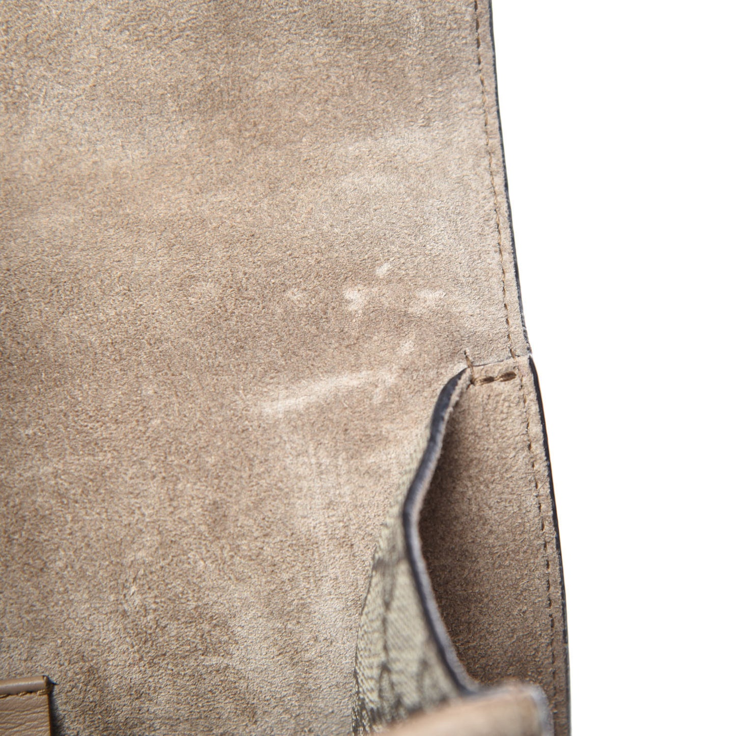 GG Supreme Monogram Mini Dionysus Shoulder Bag Taupe