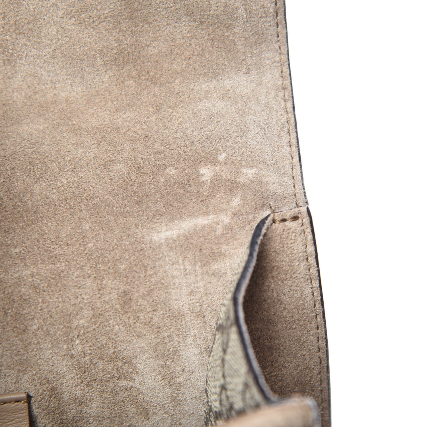 Gucci GG Supreme Monogram Mini Dionysus Shoulder Bag Taupe 9 of 13