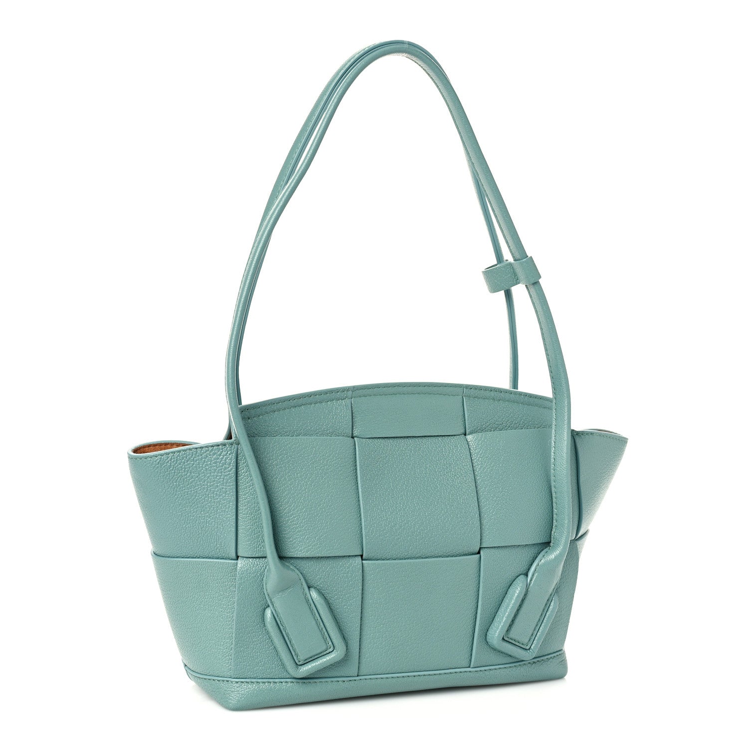 Bottega Veneta Goatskin Maxi Intrecciato Small Arco Linoleum 3 of 8