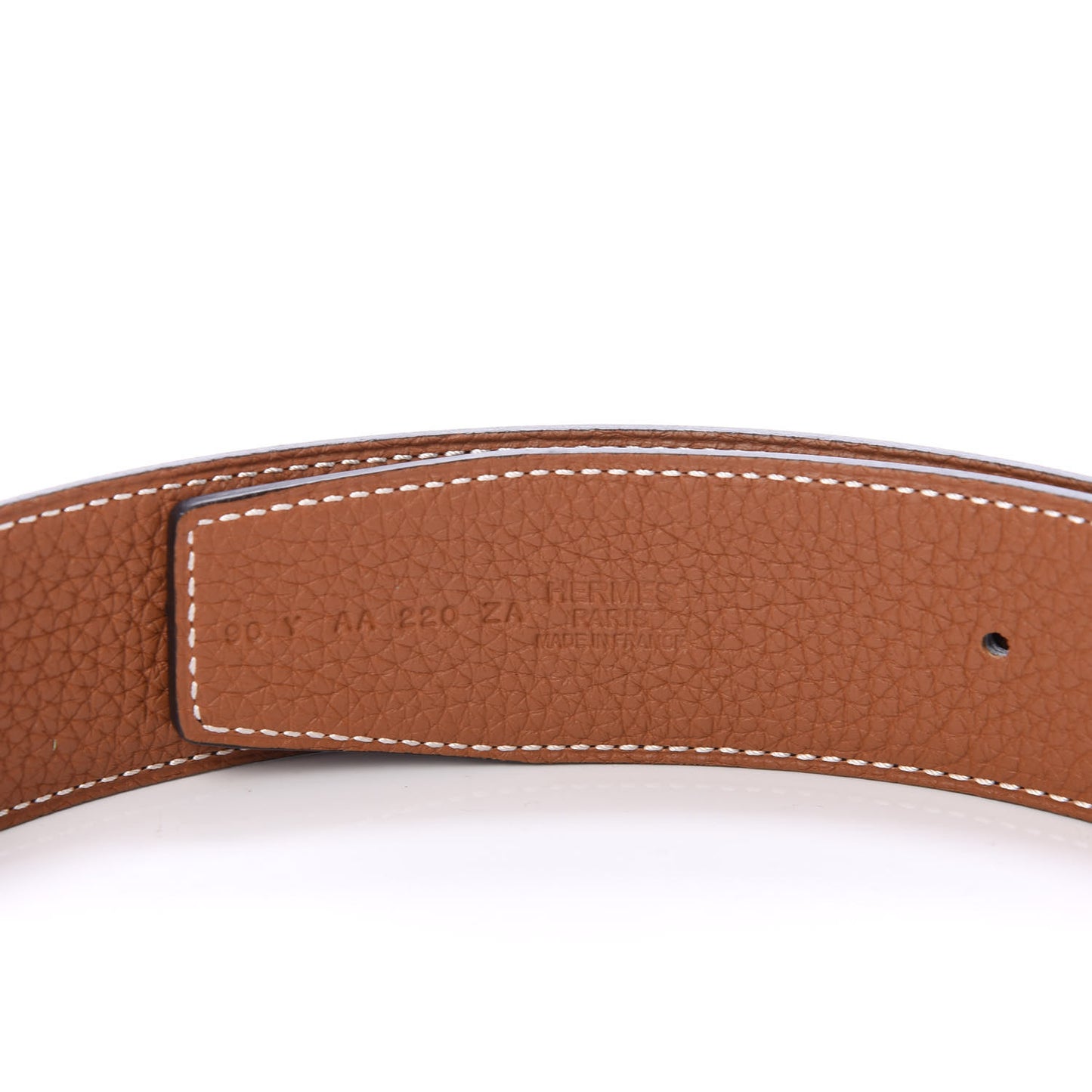 Togo Box 38mm Belt 90 Gold Black