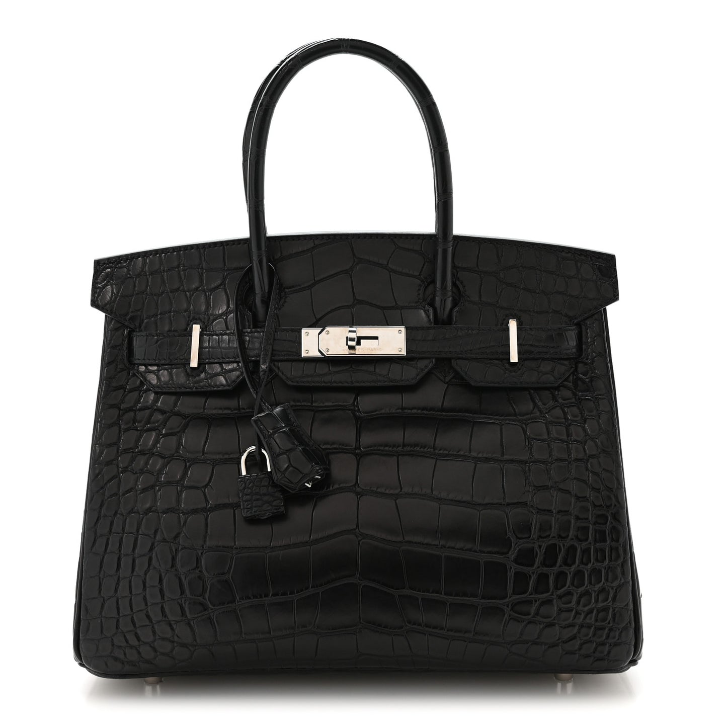 Matte Alligator Birkin 30 Black
