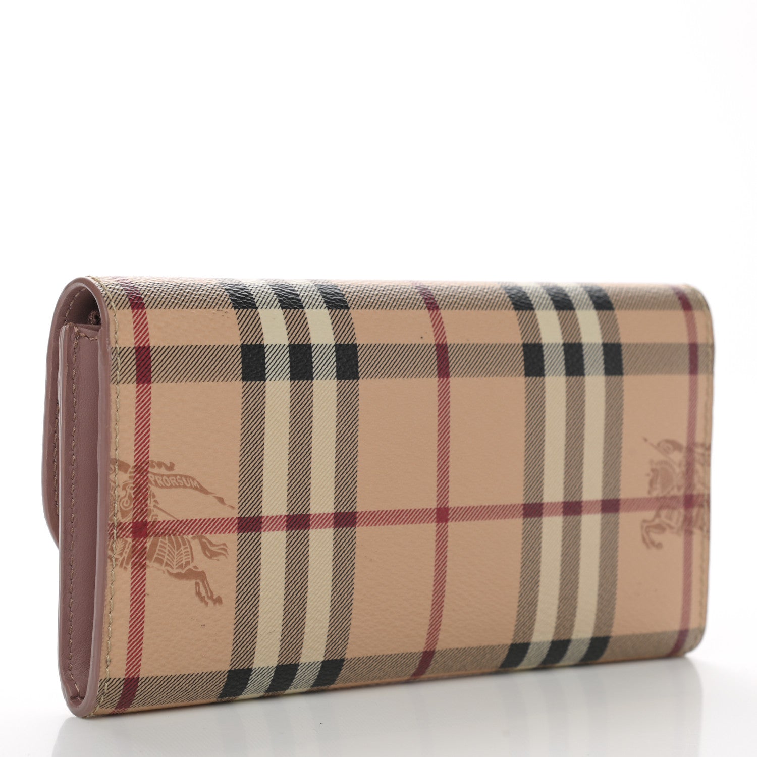 Burberry Haymarket Check Halton Wallet Dark Sand 3 of 6