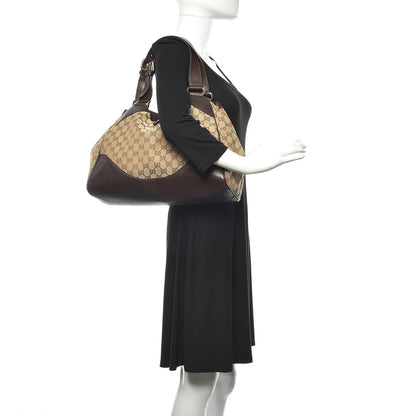Gucci Monogram Charlotte Tote Brown 2 of 13