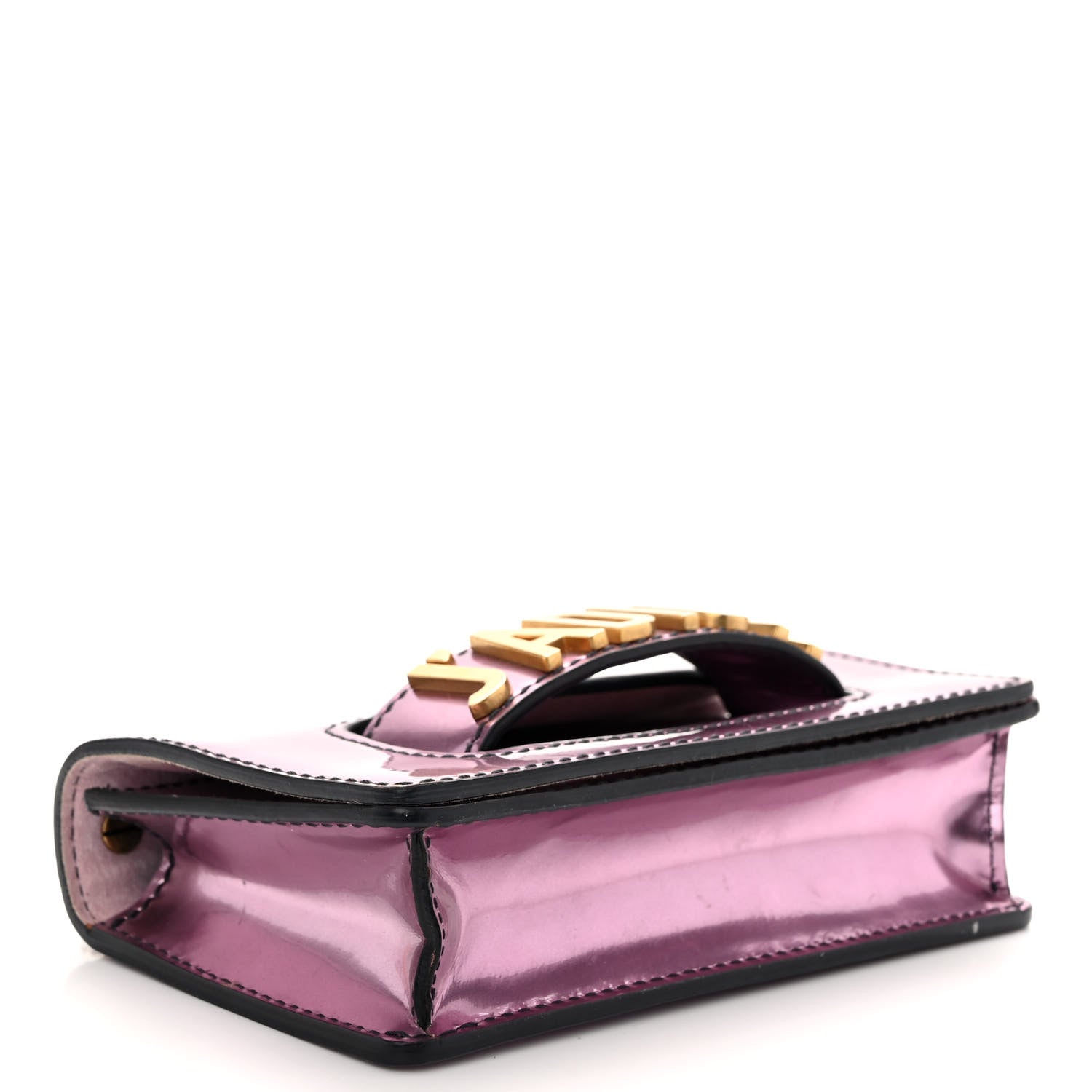 Christian Dior Metallic Calfskin J'Adior Mini Chain Flap Bag Pink 4 of 10